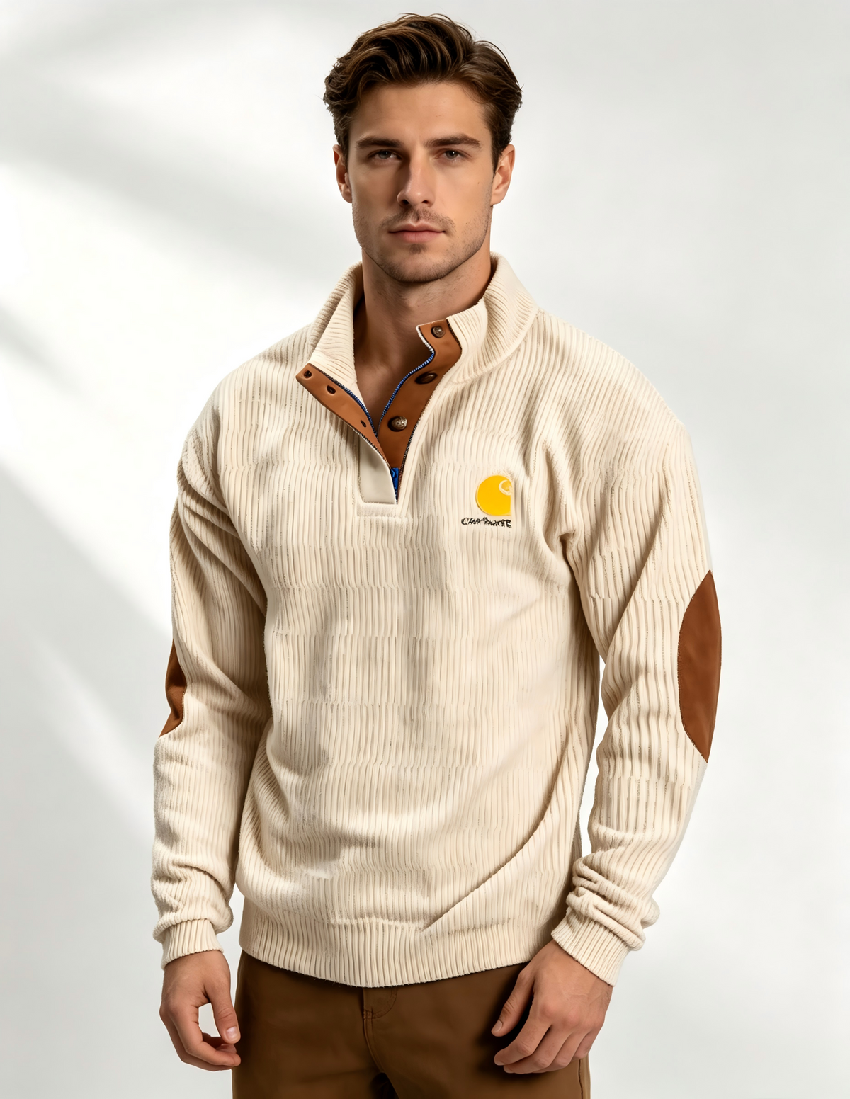 Classic High Collar Pullover